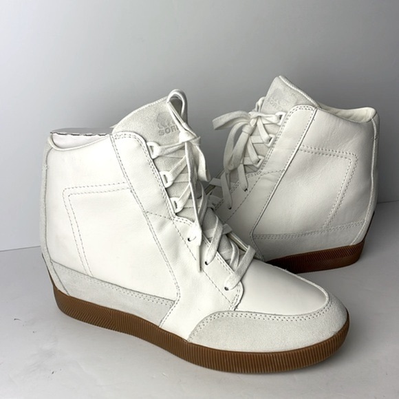 NEW Sorel Out N About Wedge Sneaker Boots - Picture 10 of 11